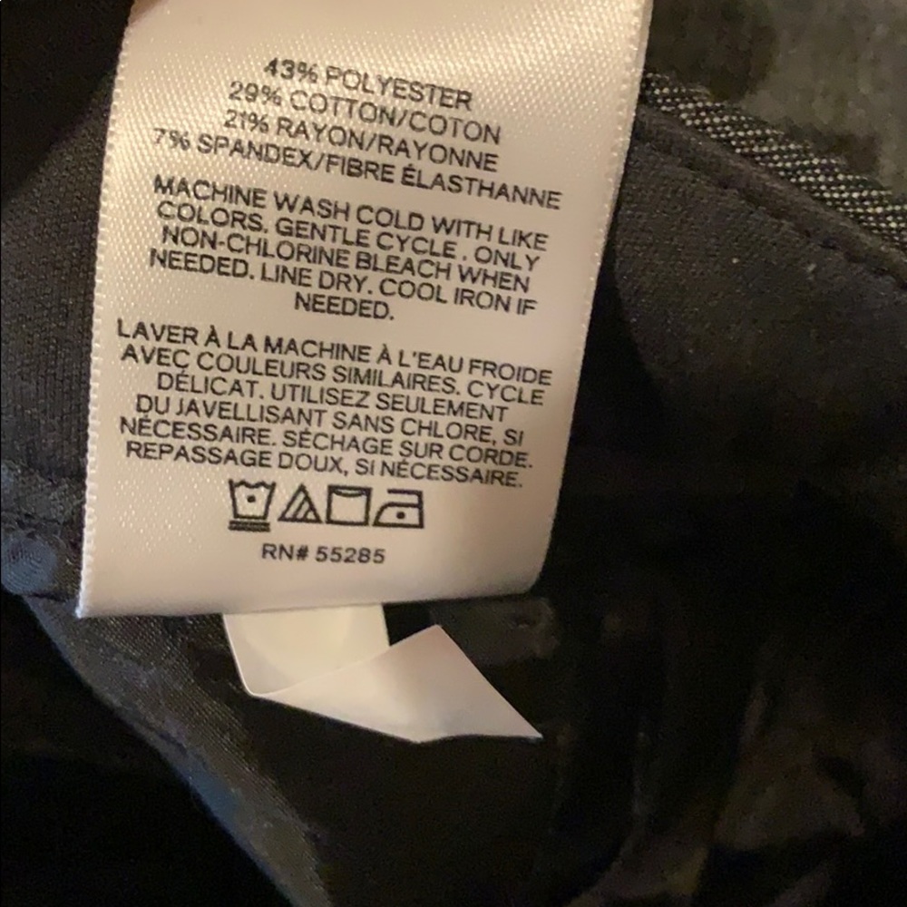 Express Columnist Slacks. Grey. Size 2s.Worn Once - image 7